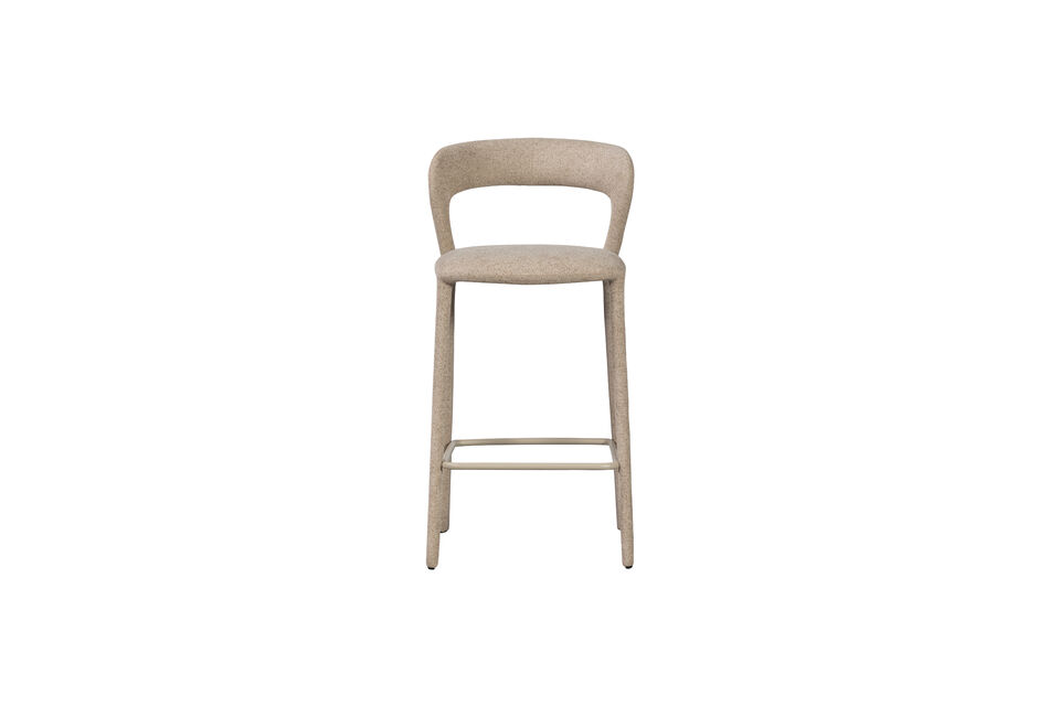 This bar stool, from the collection of Dutch interior brand WOOOD, has a modern and stylish look