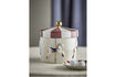 Miniatura Barattolo con coperchio D19,5xH20,5 cm in gres multicolore Merry-go-round 5