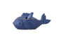 Miniatura Barattolo con coperchio e cucchiaio L35,5xH15,5 cm in gres blu Hiro Foto ritagliata