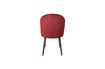 Miniature Barbara chair in red velvet 9