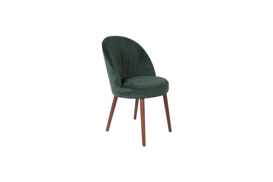 Barbara sedia verde DutchBone