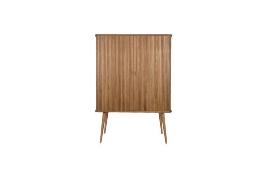 Barber cabinet with natural finish Clipped