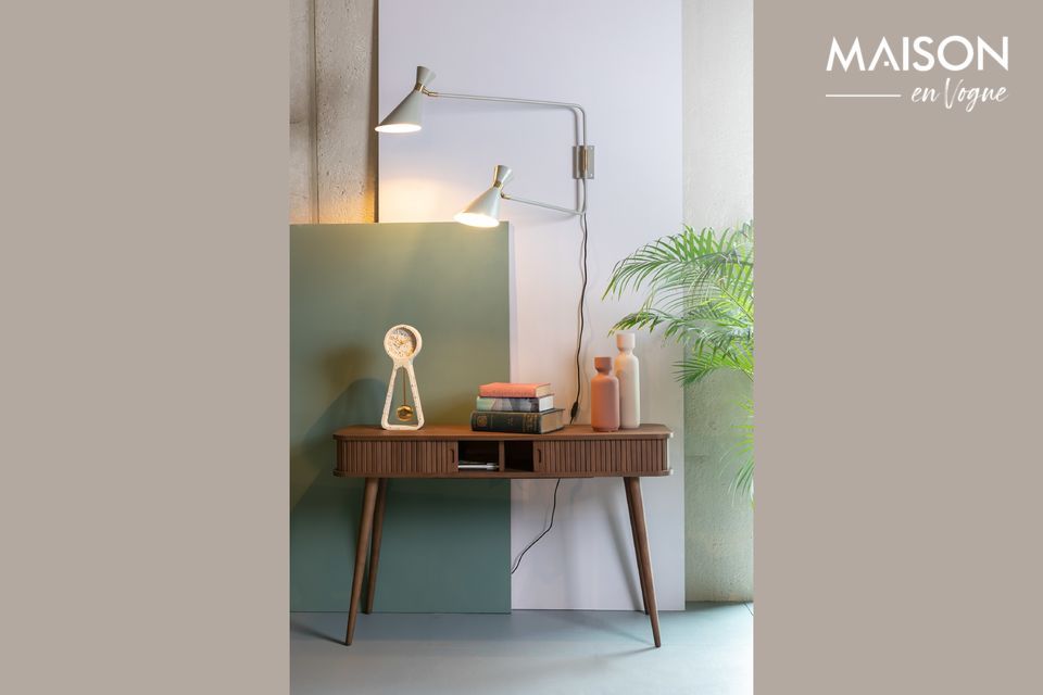 Barbier Walnut Console Zuiver