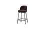 Miniaturansicht Barhocker 65 cm 3D-Chenille dunkelbraun Vogue ohne jede Grenze