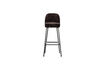 Miniaturansicht Barhocker 80 cm 3D-Chenille Dunkelbraun Vogue 2