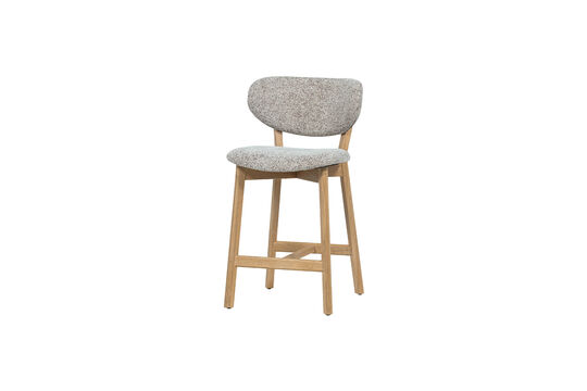 Barhocker Natur Eiche und Stoff UDAR ohne jede Grenze