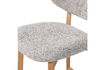 Miniaturansicht Barhocker Natur Eiche und Stoff UDAR 8