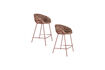 Miniatuur Barkruk Feston Rood 6