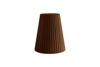 Base de mesa Edgar de madera oscura