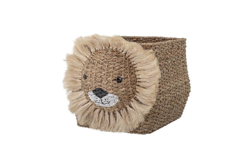 This basket will be perfect for storing all your stuff in the living room