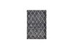 Miniaturansicht Baumwollteppich 140x200 cm Schwarz und Off-white HDCruz 1