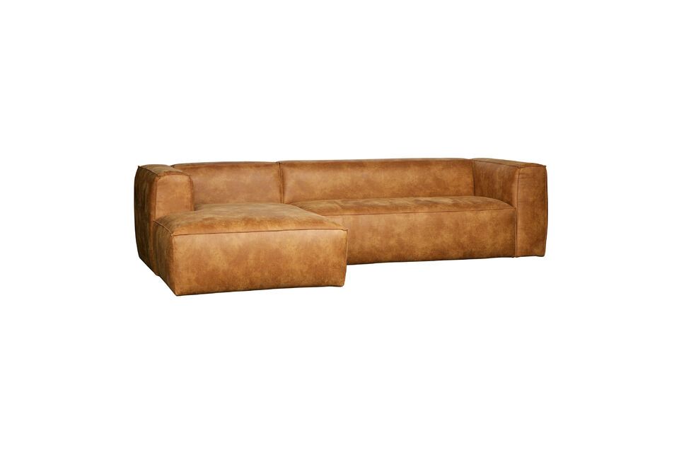 This sofa is very sturdy and comfortable with a seat depth of 66 cm and a seat height of 46 cm