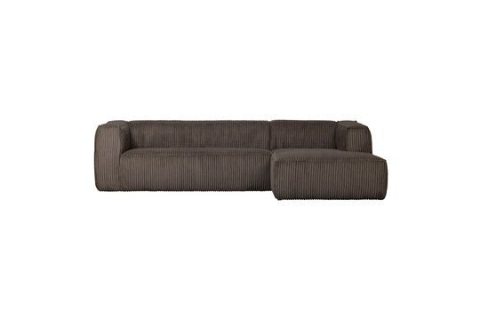 See the product profile bean Brown Ribbed Corner Sofa Bean Brown Ribbed Corner Sofa