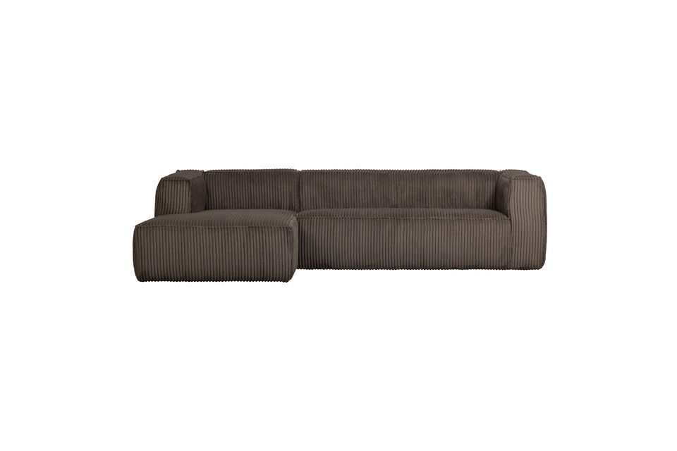 Bean corner sofa, a generous seat