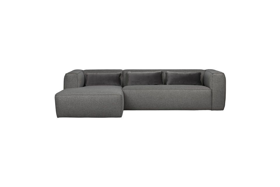 Enjoy sweet moments comfortably installed in this Bean corner sofa by WOOD
