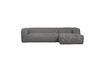 Miniature Bean grey fabric right corner sofa 4