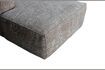 Miniature Bean left corner sofa in light grey fabric 5