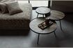 Miniature Bean light grey fabric right corner sofa 3