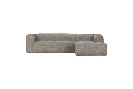 Bean light grey fabric right corner sofa Clipped