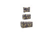 Miniatura Beauty Case (Set di 3) Cotone Blu HDCare 1