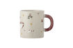 Miniaturansicht Becher 4er-Set aus buntem Steingut Mary 5
