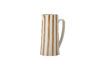 Miniature Begonia brown stoneware pitcher 6