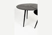 Miniature Beige aluminium side table Kourdeboer 5