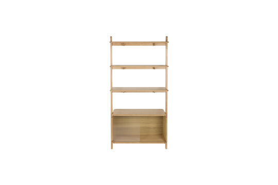 Beige ash wood shelving Rise Clipped