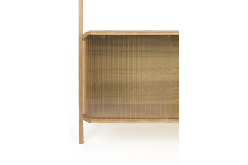 Beige ash wood shelving Rise - 5