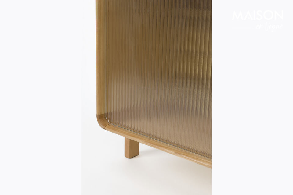 Beige ash wood shelving Rise - 6