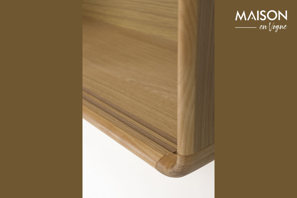 Beige ash wood shelving Rise - 8