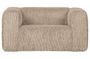 Miniature Beige Bean ribcord armchair Clipped