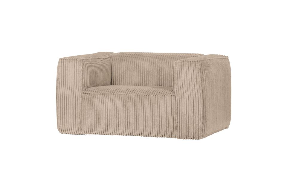 De Ribcord Bean fauteuil is daarop geen uitzondering