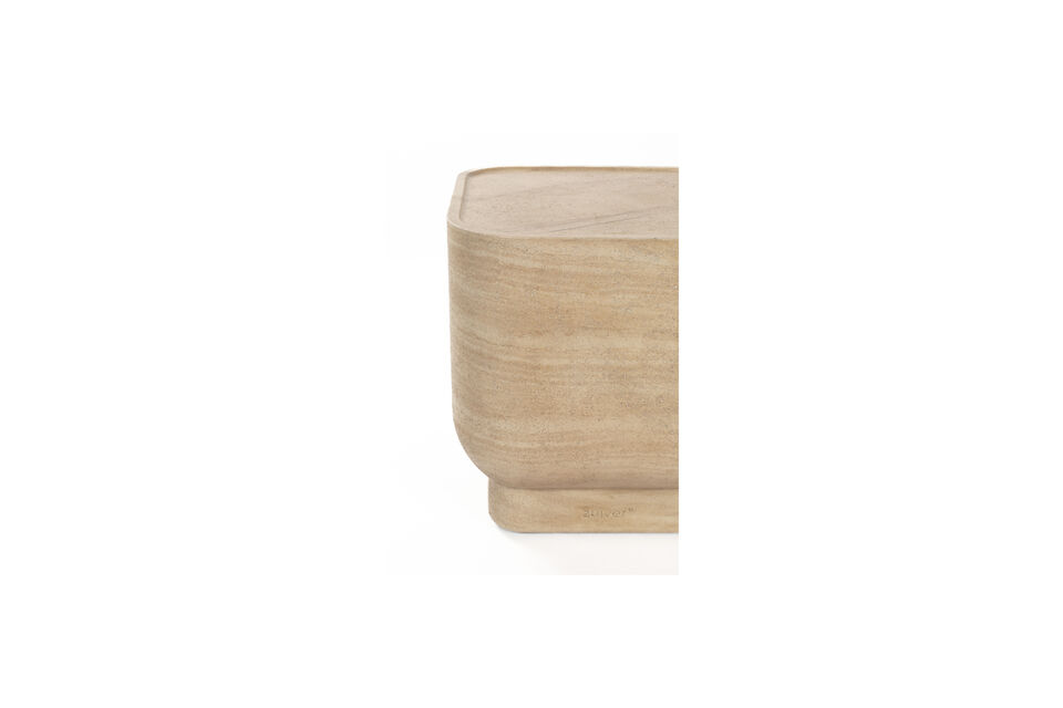 Beige betonnen bijzettafel Noble - 12