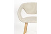 Miniatuur Beige beukenhouten fauteuil Flexback 11