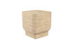 Miniature Beige concrete side table Noble 12