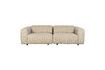Miniature Beige fabric 3 seater sofa Wings 1
