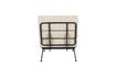 Miniature Beige fabric armchair Bowie 9