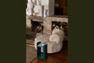 Miniature Beige fabric armchair Tilbury 3