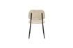 Miniature Beige fabric chair Darby 9