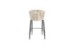 Miniature Beige fabric counter chair Georgio 12
