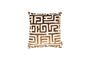 Miniature Beige fabric cushion Lane Clipped