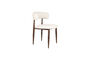 Miniature Beige fabric dining chair Stanley Clipped