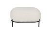 Miniature Beige fabric footrest Polly 5