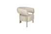 Miniature Beige fabric lounge armchair Heels 4