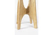 Miniature Beige glass side table Kobe 9