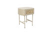 Miniatuur Beige houten bijzettafel Amaya 1
