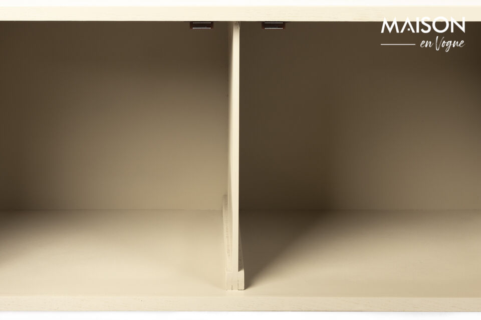 Amaya dressoir heeft lades en één open vak