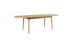 Miniatuur Beige houten eettafel Twist 12