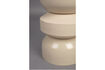 Miniatuur Beige houten kruk Apollo 2